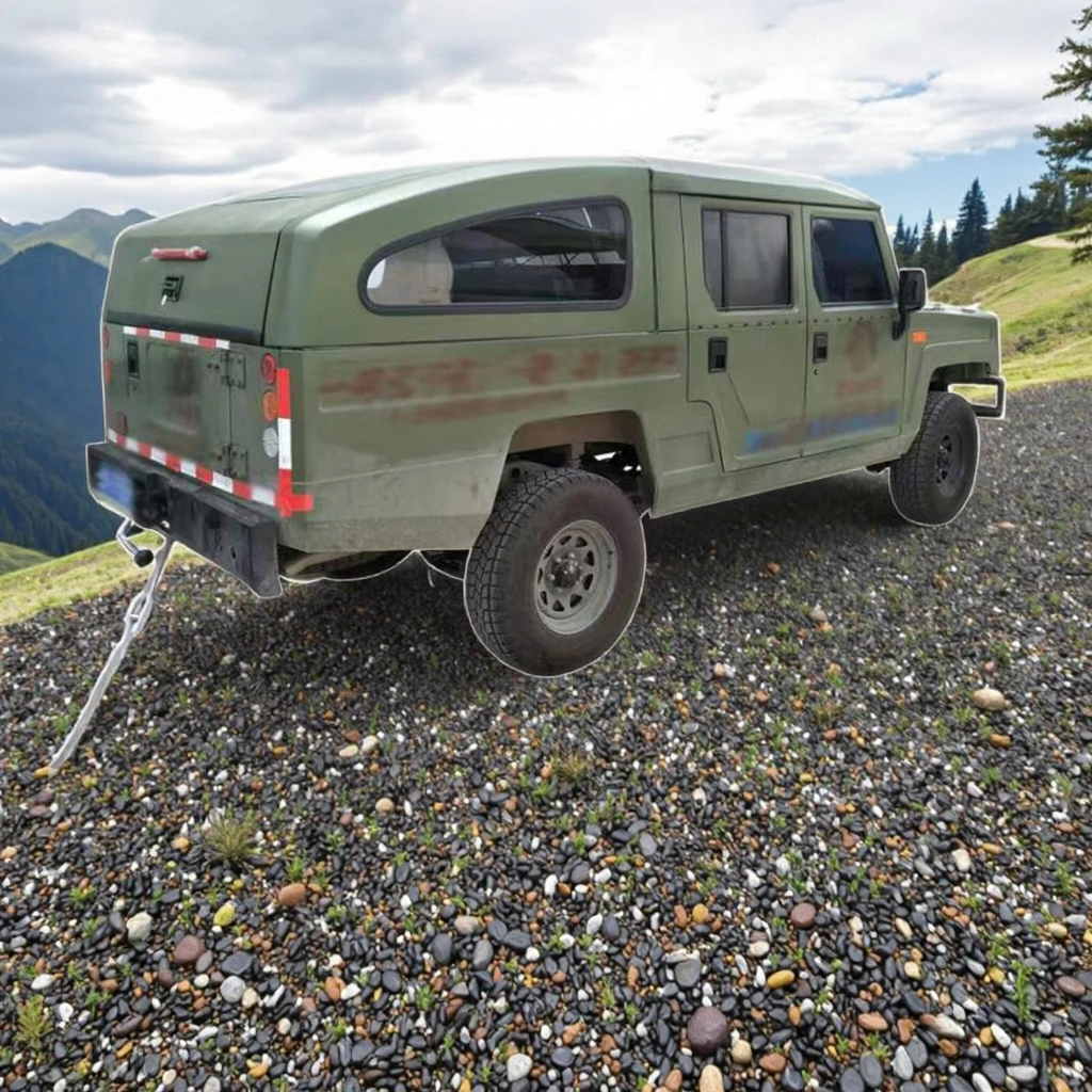 

Складной чехол Tonneau — высококачественный водонепроницаемый навес на крышу из алюминиевого сплава с твердым верхом для внедорожных пикапов Warrior