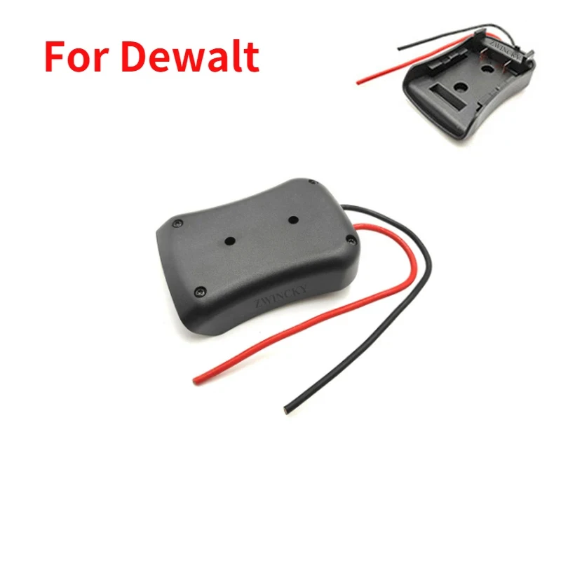 New For Makita/Bosch/Milwaukee 18v 14.4V Battery Mount Dock Power Connector With 14Awg Wires Connectors Adapter Tool Accessories