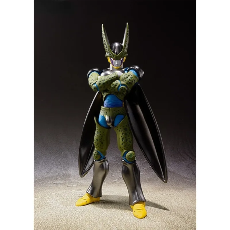 In Stock Bandai Dragon Ball Z S.H.Figuarts Cell Complete Body Exhibition Limited Color Action Figure Toy Collection Hoilday Gift