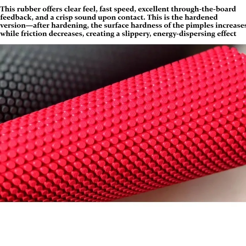 KaSFU Table Tennis Rubber Pimples Out Cured German Style Internal Sponge Anti Arc Sinking Large Particle Ping Pong Rubber Sheet