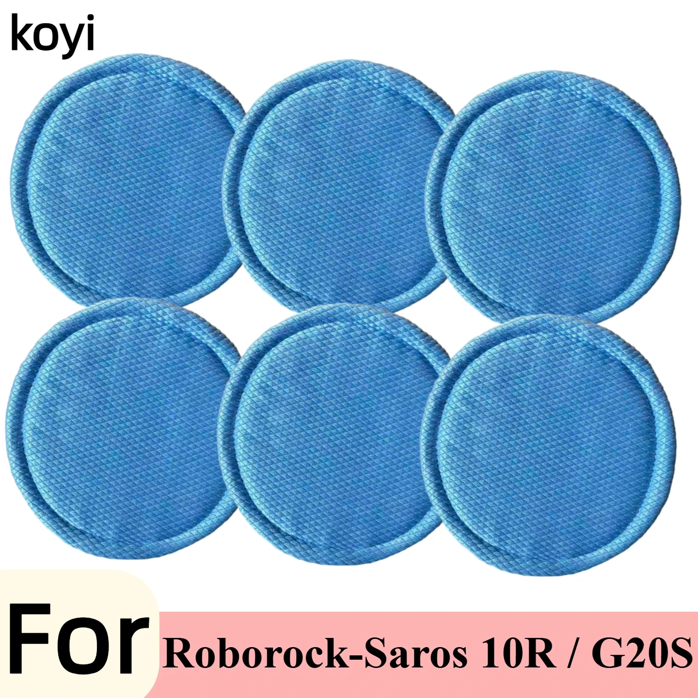 

Roborock Saros 10R/G20S Ultra Vacuum Robot parts Main roller side brush filter mop cloth dust bag accessories