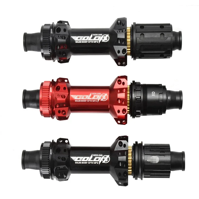 

GOLDIX 240 MTB wheel sealed bearing straight hub 28 hole center lock disc brake 148X12 141X10 HG/XD/MS optional
