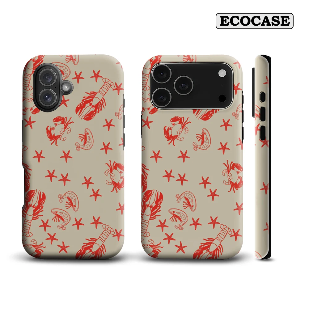 Coque de téléphone Must-Haves IPhone17, homard de Chef rouge, pour IPhone 17 16 15 14 13 12 11 Pro Max Plus, couverture arrière Double couche