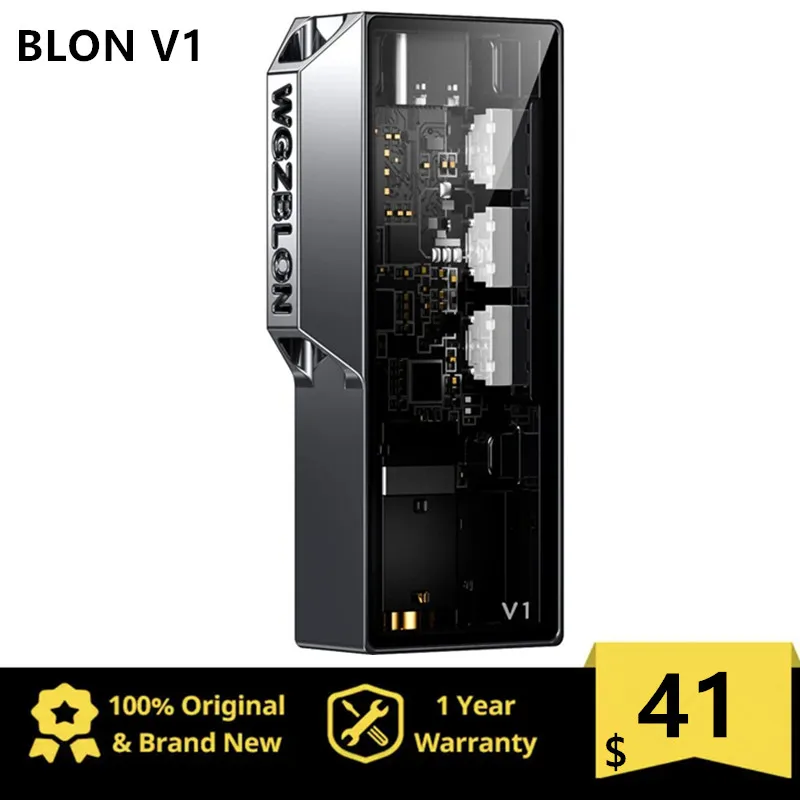 

BLON V1 Dual CS43131 Chips Portable DAC/AMP with Versatile Output Ports and High-Quality Wiring