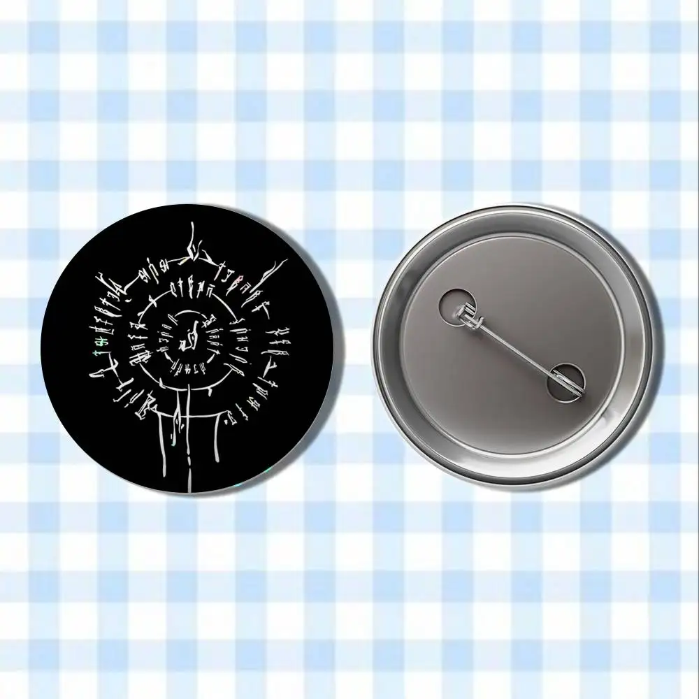 B-Baldurs بوابة 3 Astarion شارات زر مستدير الإبداعية دبوس بروش شارة حقيبة اكسسوارات الديكور المشجعين جمع الأصدقاء الهدايا #3