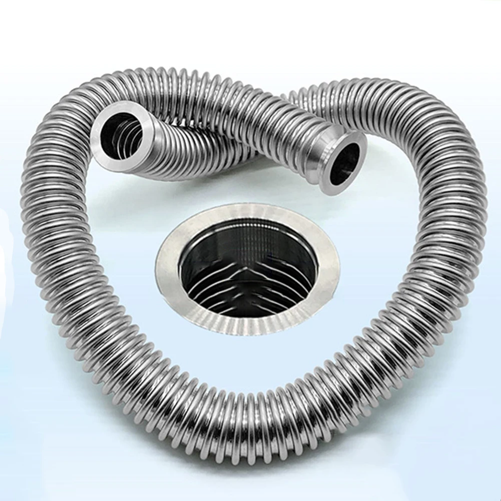 

304 Stainless Steel Flexible Bellows for KF16 Vacuum Connections Designed for Long Lasting Performance and Durability
