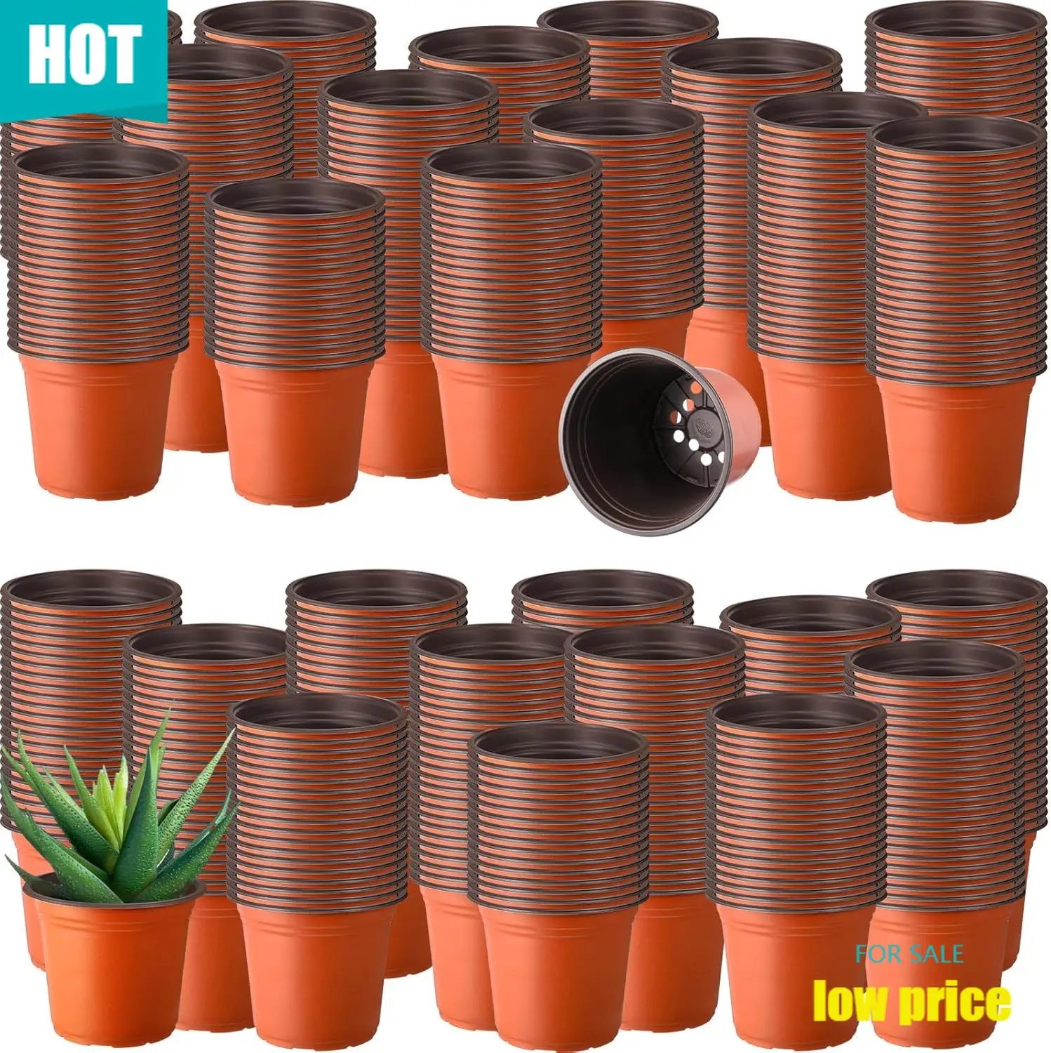 

1500 штук горшков для рассады для выращивания цветов в помещении и на улице