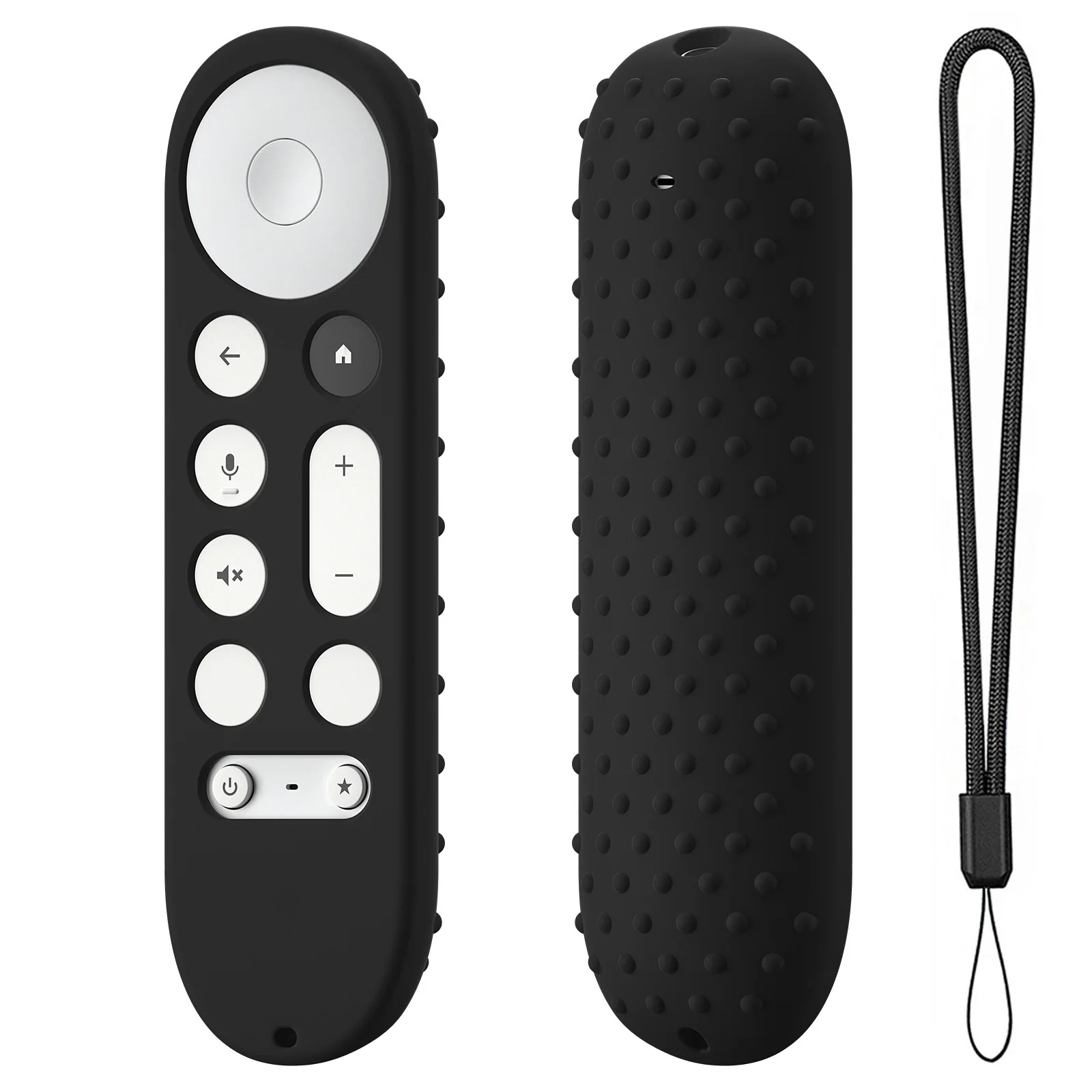 Google Silikon-Fernbedienungsabdeckung für Google TV Streaming 4K TV 2024, kompatibel mit Google GY3LE Remote – Detail 15