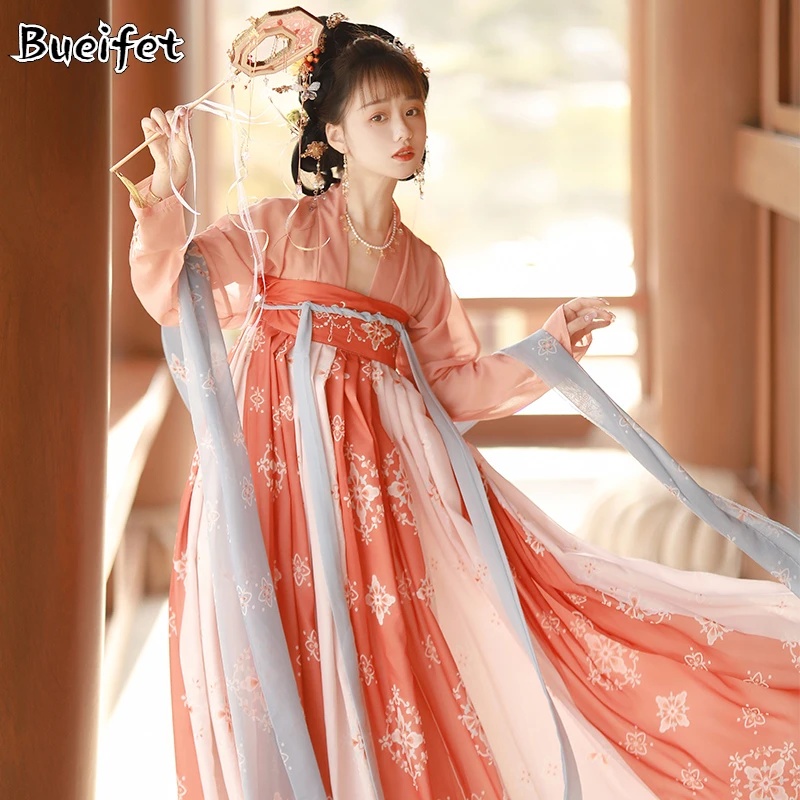 

Hanfu Chinese Traditional Costume Woman Ancient Dress Oriental Princess Dress Han Dynasty Hanfu Dress Fairy Performance Costume