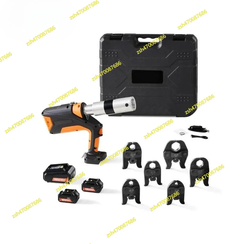 

Профессиональный пресс-инструмент, электрическая труба 18 В для бесщеточного двигателя из нержавеющей стали диаметром от 1/2 до 2 дюймов, меди PEX, 6 Pro, пресс-губки