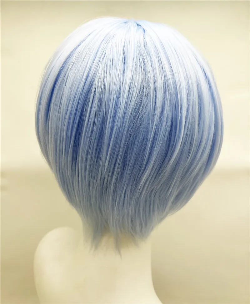 Estilo asuka langley soryu cosplay peruca de cabelo anime rei ayanami cosplay perucas para menina feminino resistente ao calor perucas sintéticas com peruca