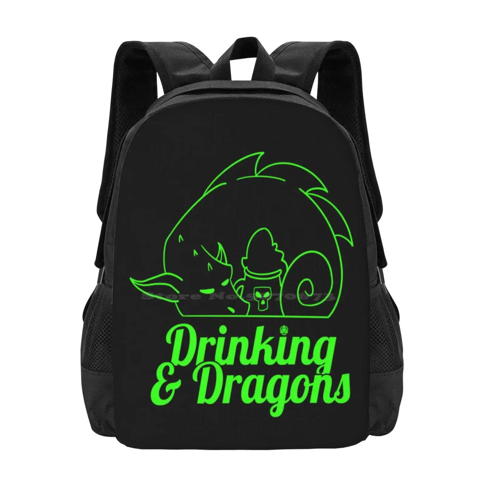 النوم التنين حار بيع المدرسية على ظهره حقائب الموضة التنين #1