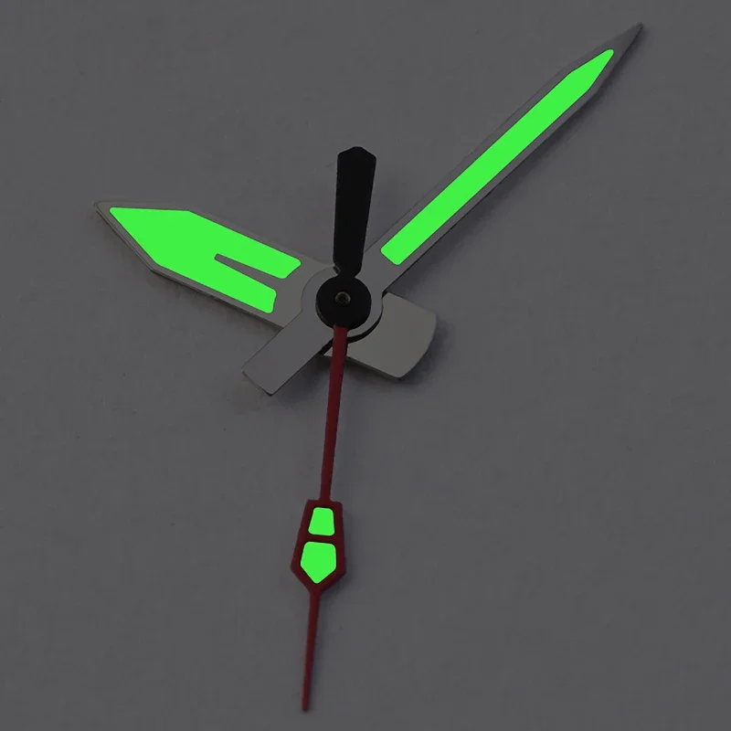 HEIMDALLR Watch Parts Color Second Hands Stainless Steel SRP/SKX Luminous Watch Hand Suitable For NH35A/NH36A Automatic Movement