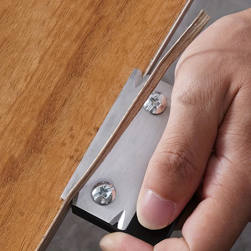 Handmatige randtrimmer Rechte hoek Houtbewerking Vliegtuig Randafdichtingsmes Houtafschuining en afgerond mes Handgereedschap voor houtbewerking
