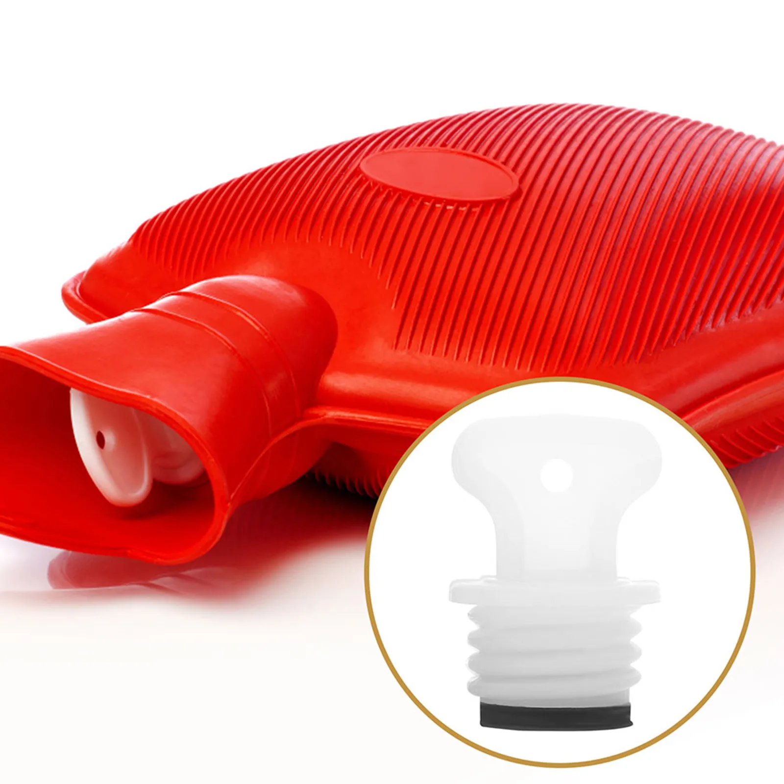 

10Pcs Hot Water Bottle Rubber Caps Leakproof Replacement Stoppers Soft Rubber Bottle Plugs Bag Sealing Leakproof