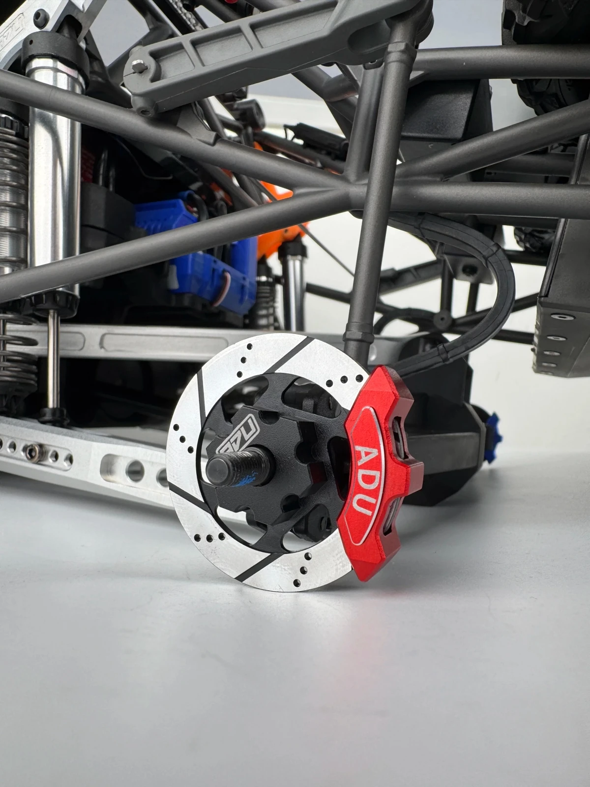 7075 T6 Aluminum Scale Brake Calipers Decorative Disc Brake Detail for Traxxas 1/7 UDR Unlimited Desert Racer Upgrade Parts
