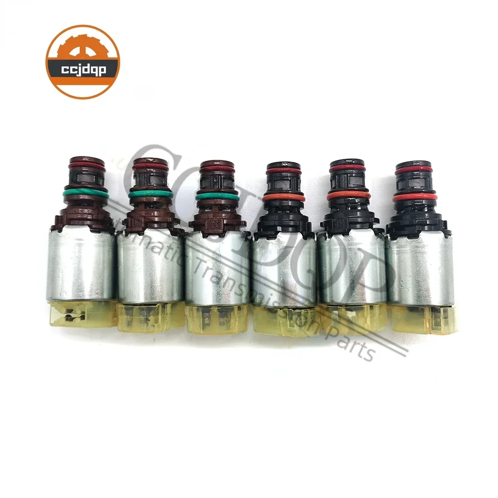 6F35E Auto Transmission Solenoid Valve 6 pcs/set For FORD MAZDA MERCURY Car Accessories  Parts