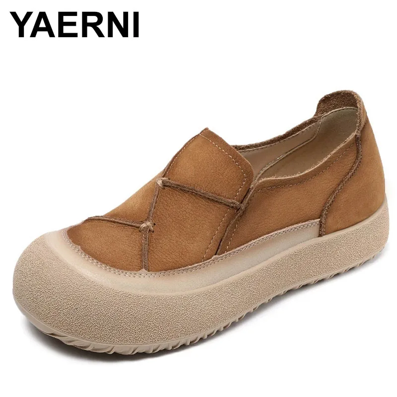 

3,5 см коровья замша из натуральной кожи, этнические женские элегантные мокасины на плоской подошве, летние женские удобные туфли на мелкой мягкой подошве