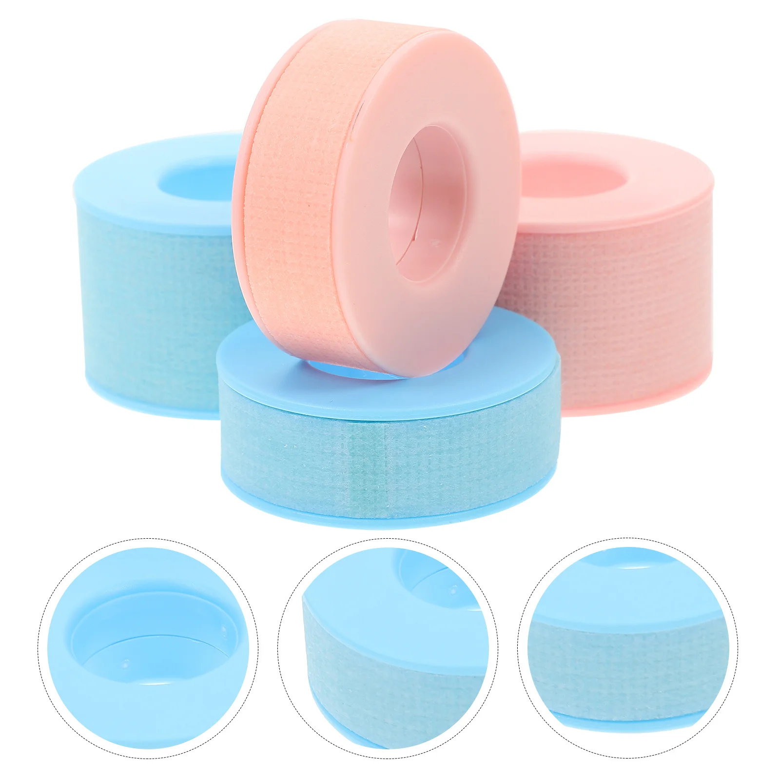 

4Pcs Adhesive Eyelash Extension Tapes Safe Breathable Lash Tapes for Salon Use Makeup Supplies Eyelash Tape for Salon