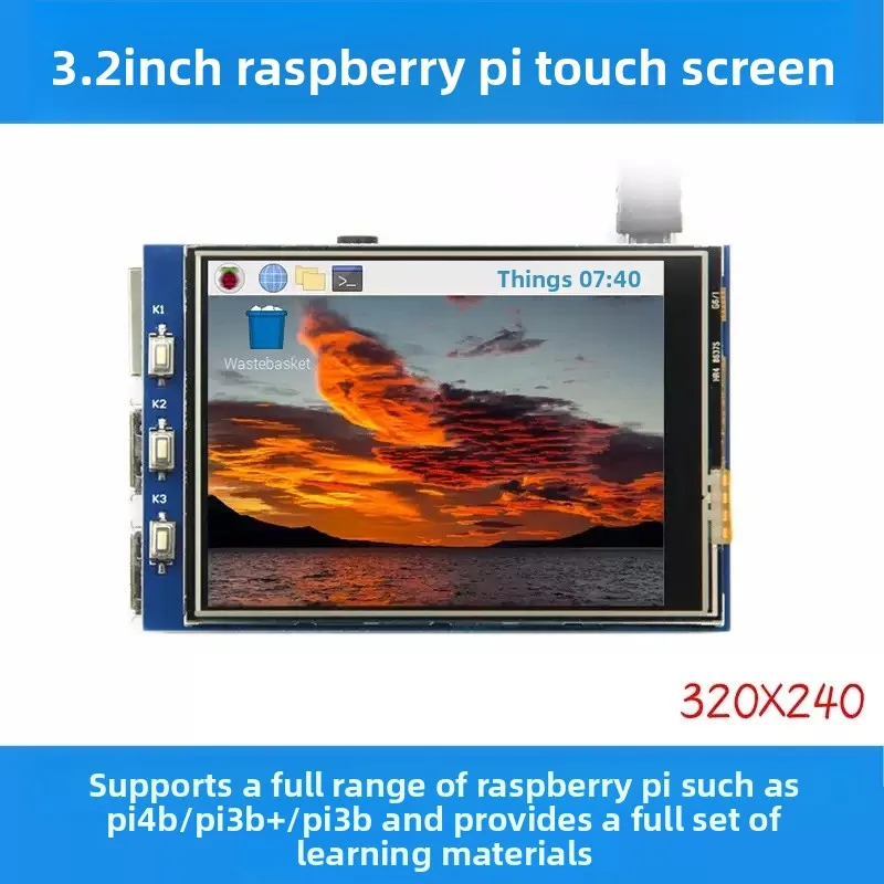 32-inch-tft-320-x-240-touch-lcd-screen-display-monitor-spi-interface-module-smart-lcd-raspberry-pi-3b-4-b-model-b