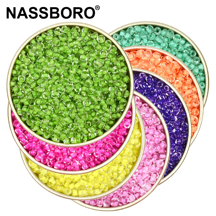 

Approx.2mm Casted Colored Core Czech Glass Beads For Jewelry Making SeedBeads Kralen DIY Bracelet Necklace Jewelry Accessories