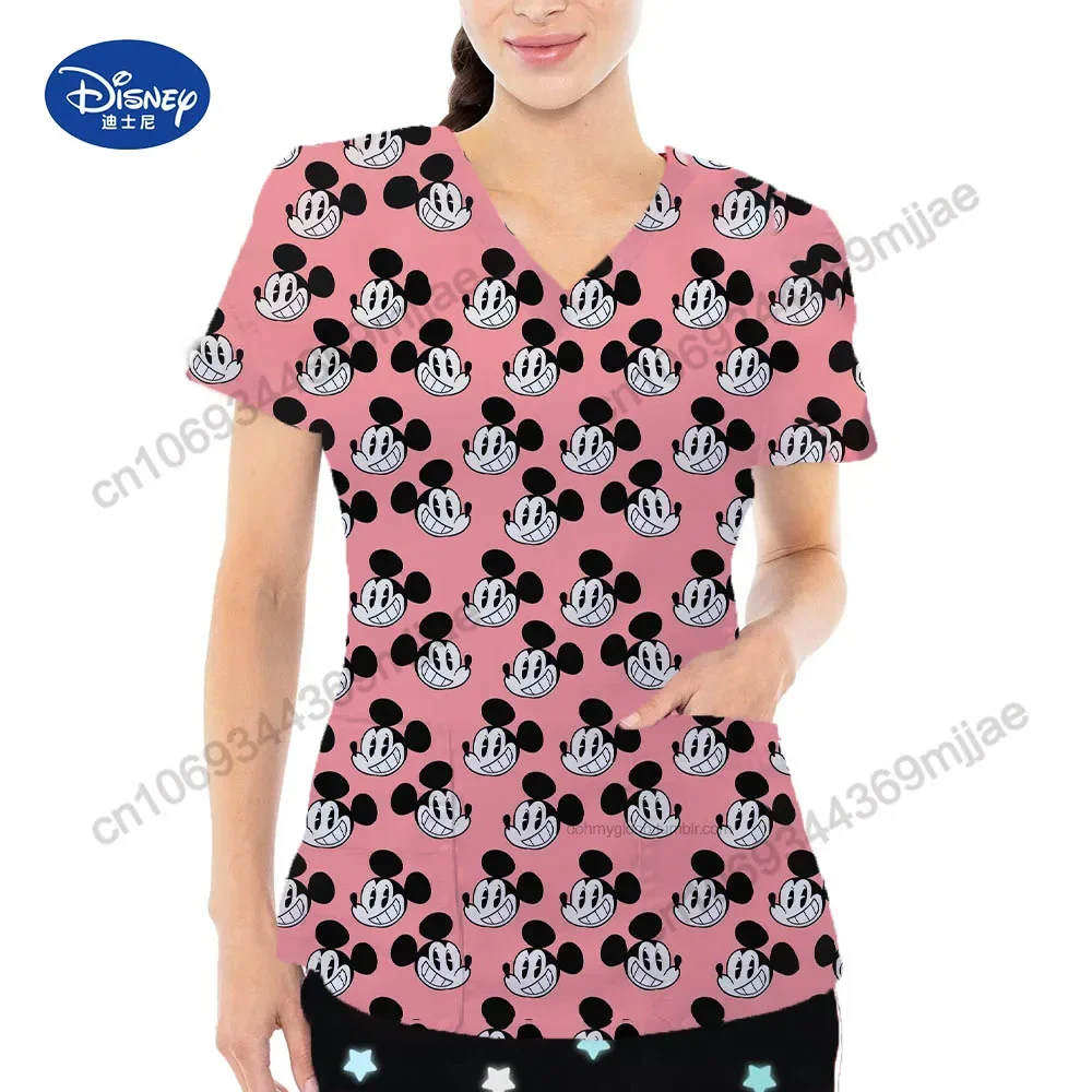 Damskie bluzki z dekoltem w serek damska darmowa wysyłka modny, z kieszeniami kobiet Top Y2k odzież codzienna koszulka Anime luksusowe ubrania damskie