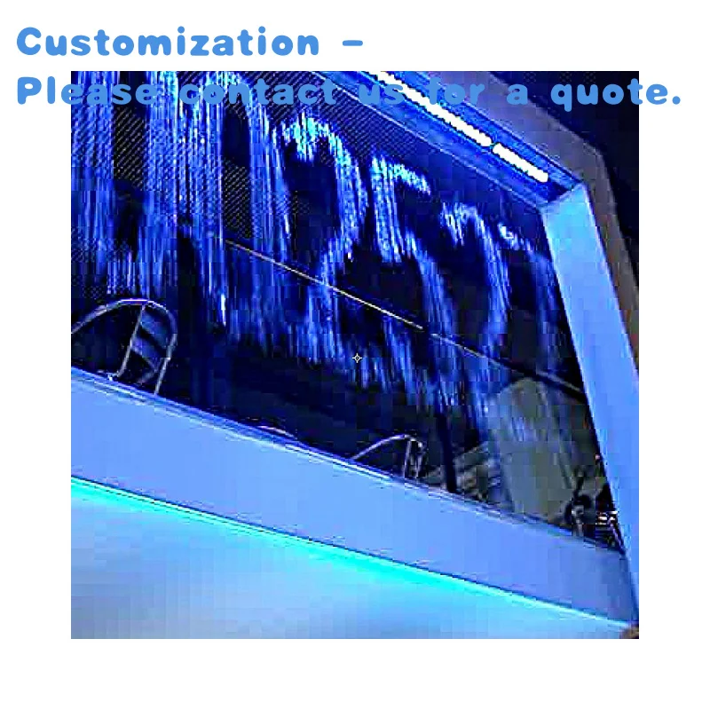 

custom.Hot Sale Quality Digital Musical Curtain Interactive Digital Curtain Fountain Waterfall