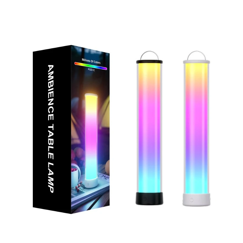 

Smart Bluetooth dimming and color grading 3 charging touch music atmosphere bedside desk lamp