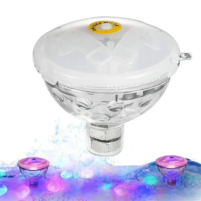 

Floating Pool Lights Changing Multicolor Pool Lights RGB Waterproof Rechargeable Swimming Pool Multicolor Party Lights For Pond