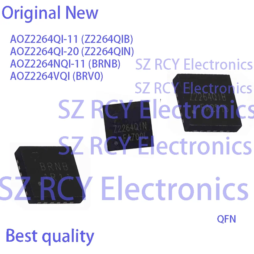 

(5-30 PCS)NEW AOZ2264QI-11 Z2264QIB AOZ2264QI-20 Z2264QIN AOZ2264NQI-11 BRNB AOZ2264VQI BRV0 AOZ2264QI AOZ2264NQI mosfet ic chip