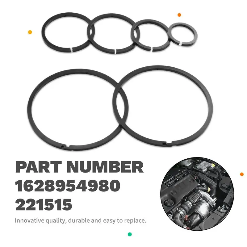 Upgraded For 301 307 207 407 Citroen C2 C3 C4 DS3 221515 1628954980 Auto Transmission Piston Ring Replacement Kit For