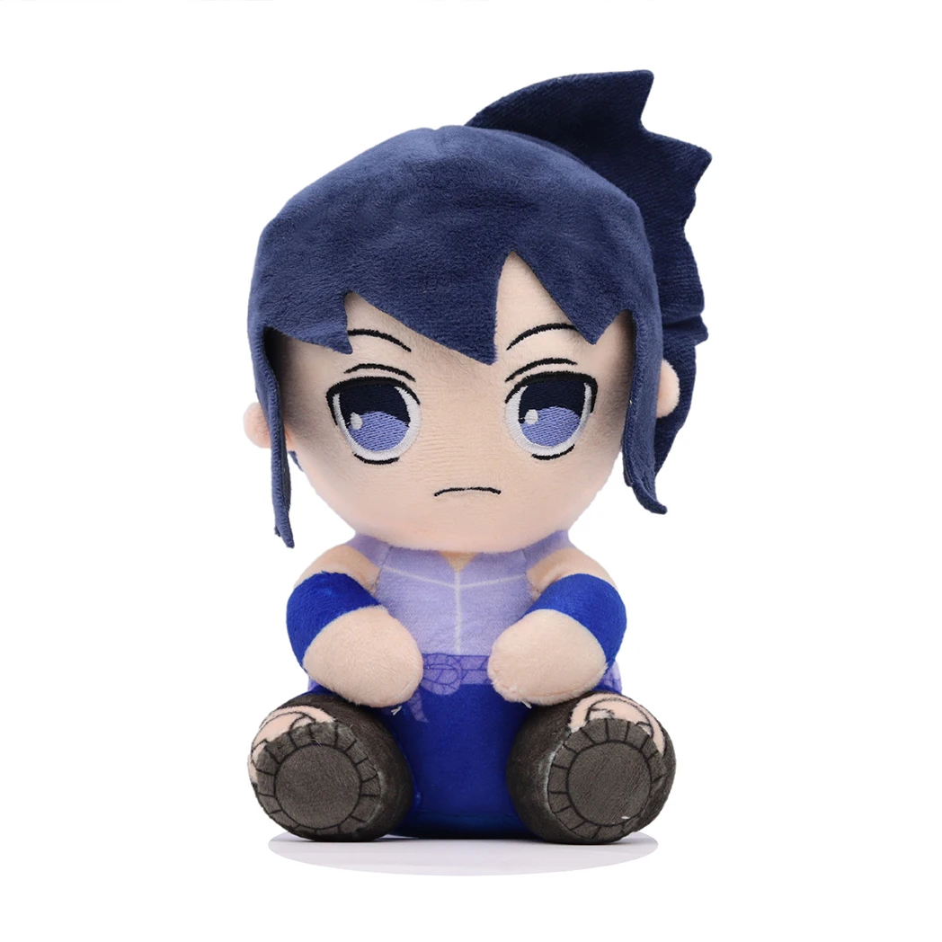 Jouet en peluche Naruto de 20cm, personnages d'anime classiques japonais Naruto Sasuke Kakashi, marionnettes à main mignonnes, cadeaux pour enfants, cadeaux d'anniversaire