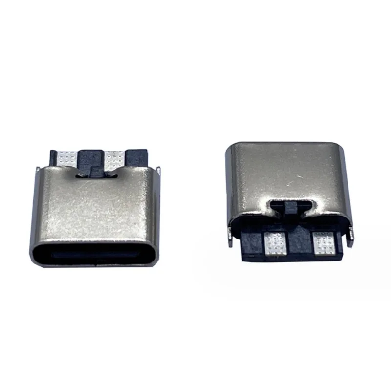 10PCS-Type-C 2P Female Welded Charging Port Easy Android Interface Two Foot Horizontal Vertical 90⁰/180⁰