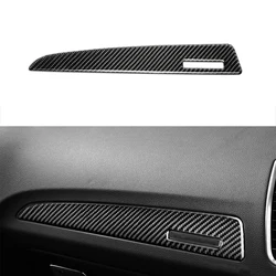 Car Interior Carbon Fiber Dashboard Trim Cover Copilot Dashboard Panel Auto Sticker Car Styling For Audi Q5 8R 2010-2018 SQ5 8R