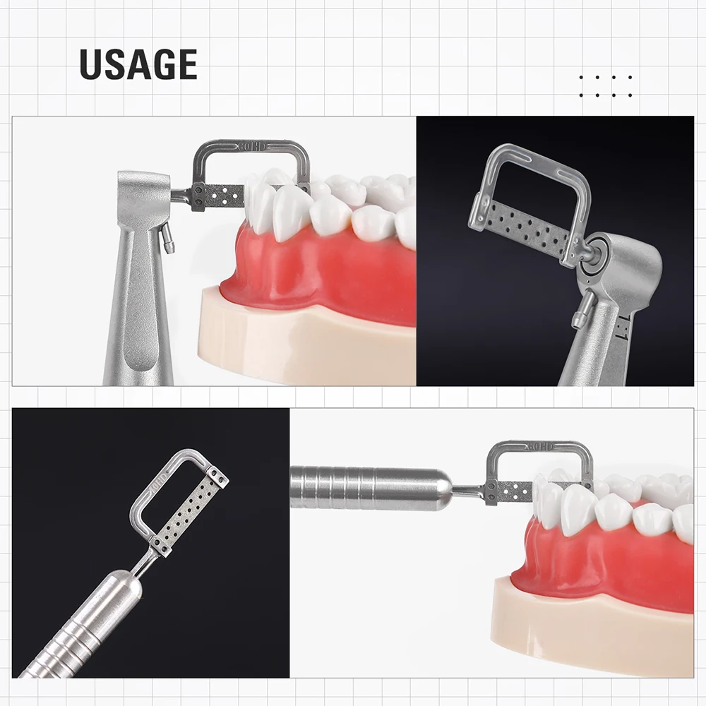 AZDENT Dental 4:1 Reduktions-Winkelstück Interproximale Polierstreifen 1:1 Interproximaler Polierer – Detail 17
