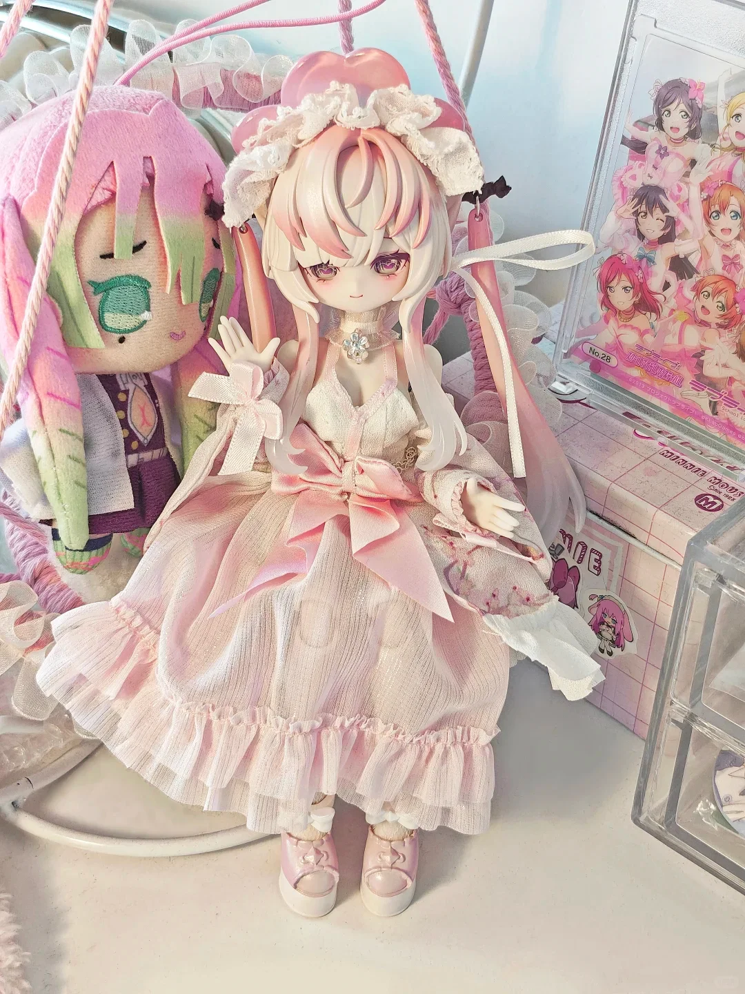 

Genuine 1/8 Bjd Come4free Minty V3 Fortune Tiny Sprite Series Blind Box Cute Girl Action Figure Ornament Collection Model Gift