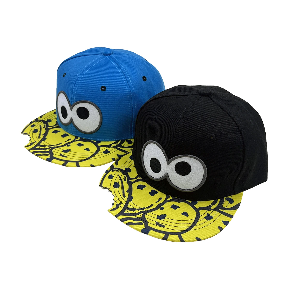 Spring and Autumn New Eye Men's Hip Hop Hat Innovation Cute and niche Women's Baseball Hat Outdoor Sunshade Hat Suitable for Bot