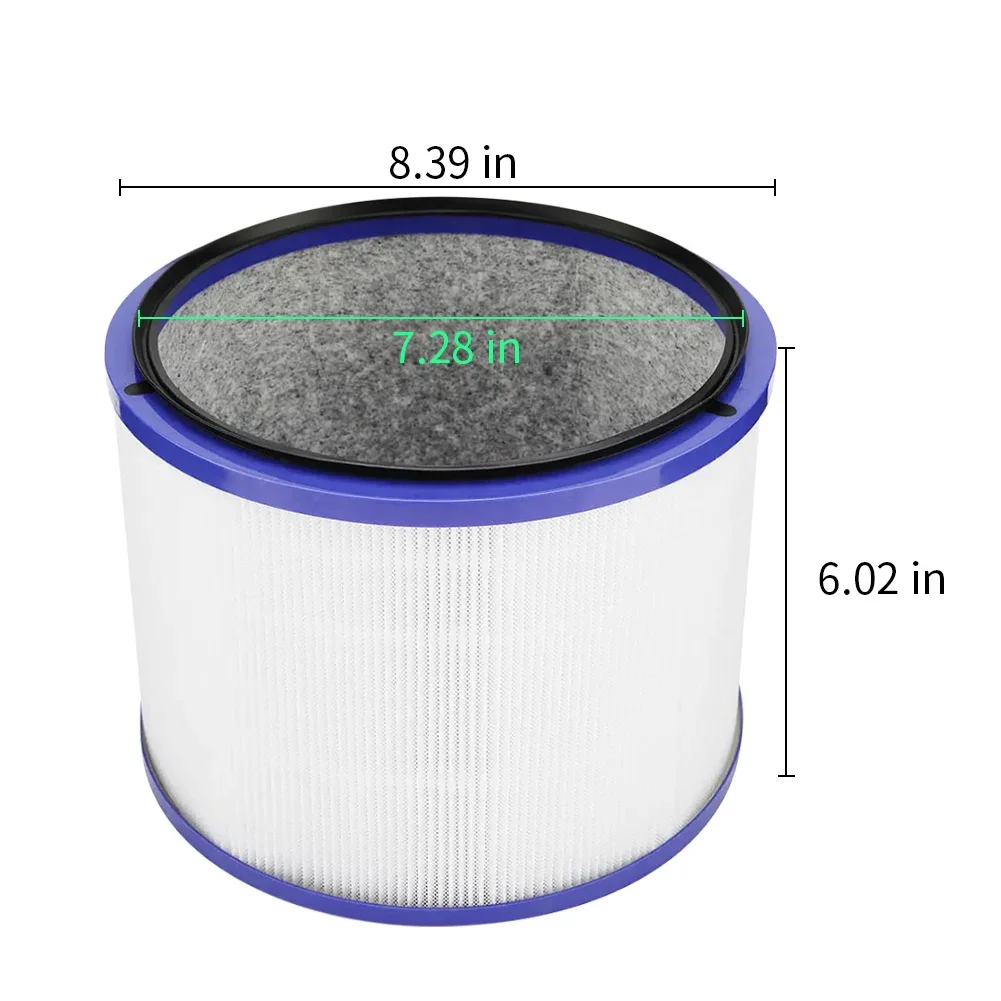 Air Cleaner HEPA Filter for Dyson Pure Hot + Cool Link HP00 HP01 HP02 HP03 DP01 HEPA Air Purifier Filter 967449-04