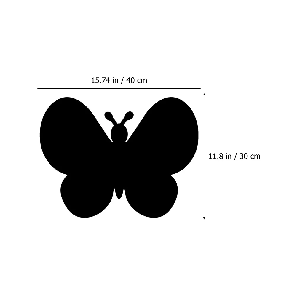 

Birthday Greeting Wall Sticker Large Butterfly Decor For Wall Diy Home Bedroom Window Clings Removable Decals