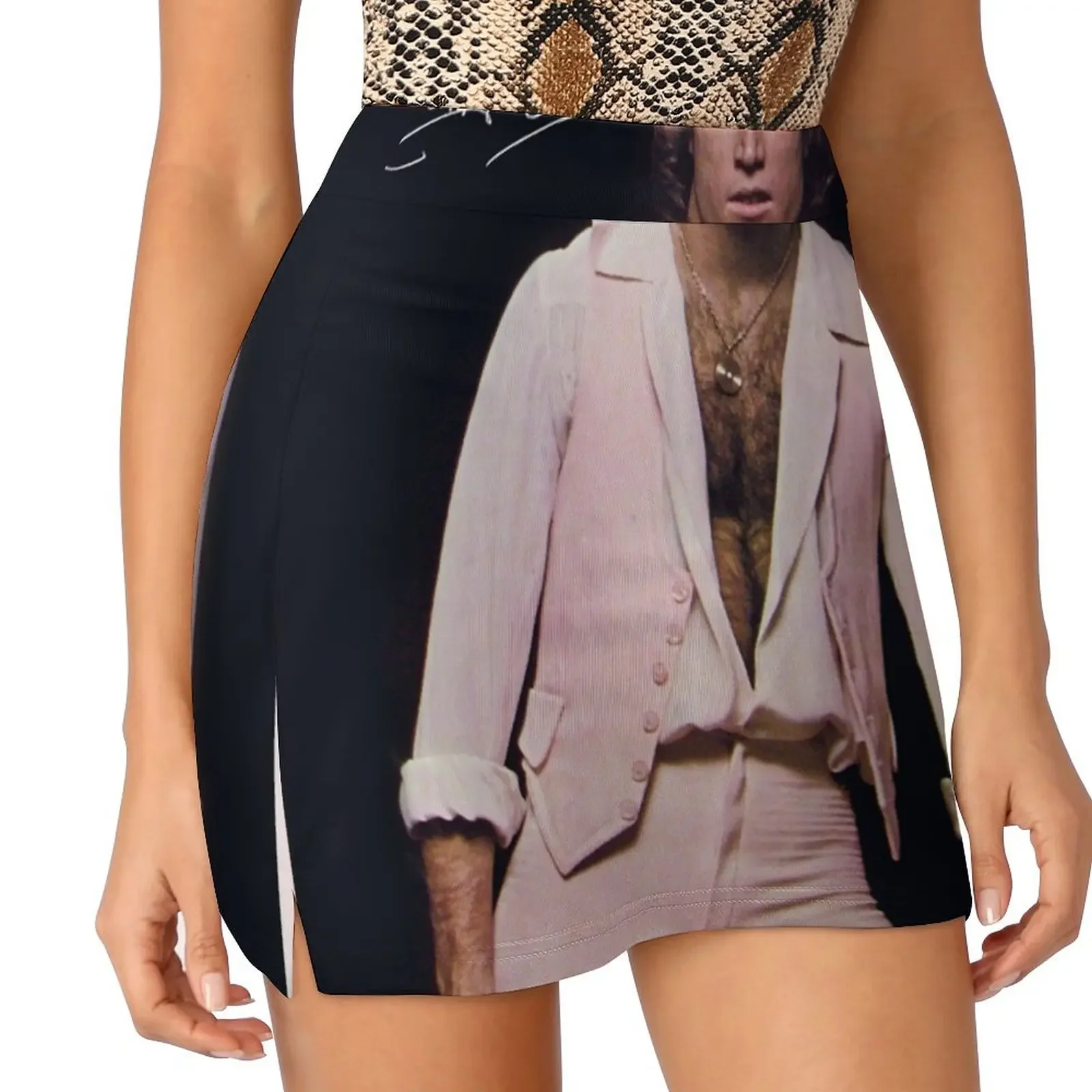 

Andy Gibb poster Mini Skirt kawaii skirt Skirt for girls korean ladies summer Women's dress