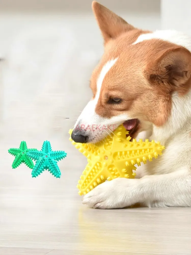 1PCS Dog Toy Sea Planet Bite Resistant Teeth Grinding Small and Medium sized Dog Training Pet Soothing Sound Making Toy