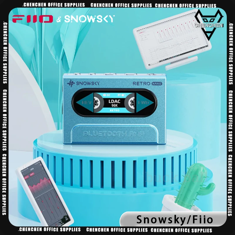 Fiio Snowsky Retro Nano Headphone Dac Amplifier Bluetooth And Dac Ldac/Aptx Adaptive/Aptx Ll Amplifier Custom With 3.5mm/4.4mm