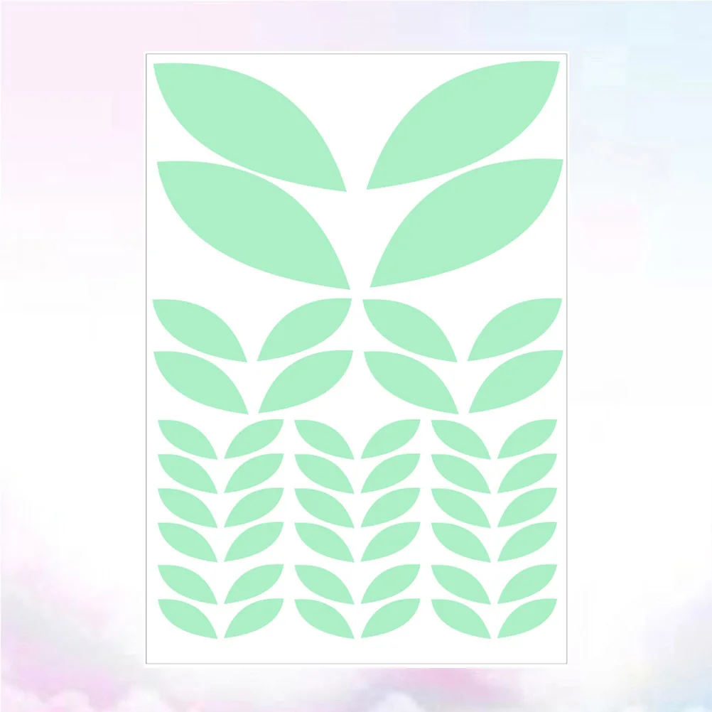 

Night Light Absorbing Luminous Stickers No Transfer Film Easy Operate Pale Green Daytime Glow Childrens Rooms