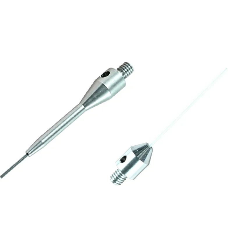 M4 machine tool measuring needle CNC plane probe three coordinate measuring needle stainless steel measuring head ceramic probe