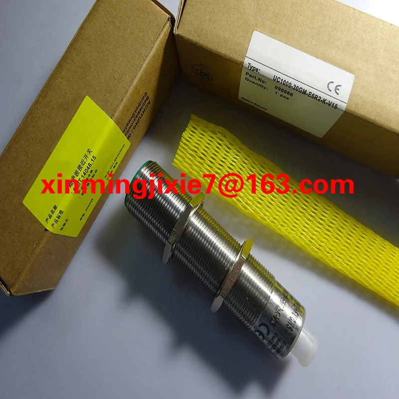 In stock and highly popular ultrasonic sensors UC1000-30GM-E6R2-K-V15