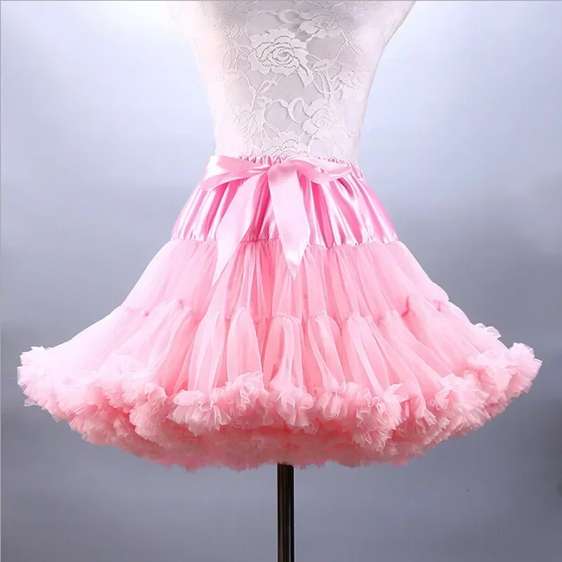 Mini Jupon en Tulle Bouffant pour Femme, Sous-Jupe Vintage, Tutu Rockabilly, pour Patients de Mariage, Nouvelle Collection