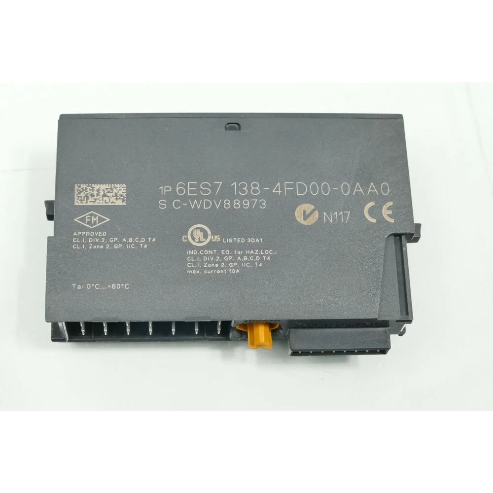 New Original 6ES7138-4FD00-0AA0 6ES7 138-4FD00-0AA0- SIMATIC-DP PLC Controller