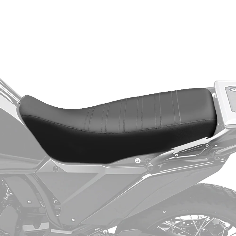 Motorcycle Non-Slip Seat Cover For Kawasaki KLR650 2022 2023 2024 2025 Waterproof PVC Striped Grip Gripper Seat Cushion Cover