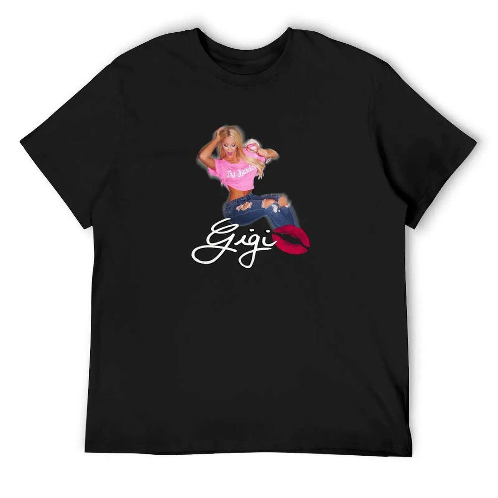 

Gigi Gorgeous T-Shirt anime clothes man clothes affliction shirts anime men graphic t shirts