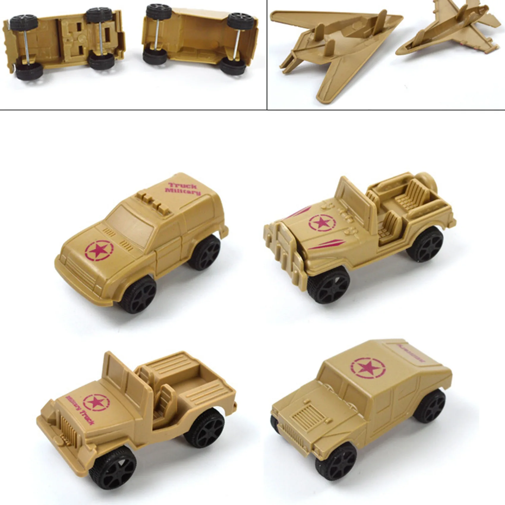 

ODIES-210 Pcs Simulation Static Soldier Figures,DIY Scene Mini Soldier Figures Sand Table Accessories Gift For Children